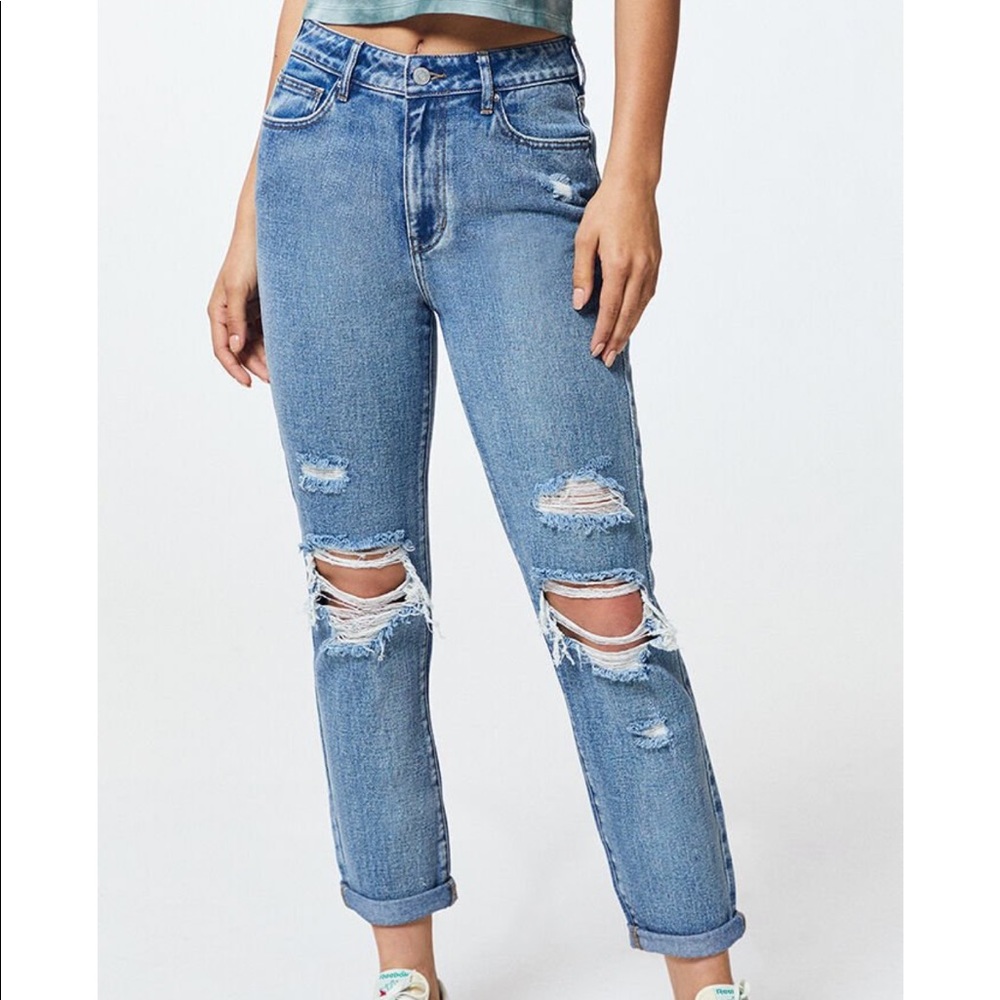 pacsun mom jeans